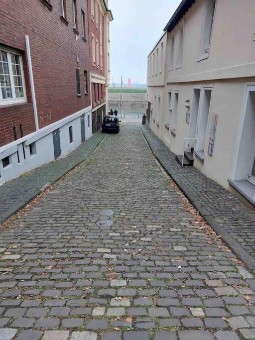 Toll Apartment Am Rhein Netflix Internet 1000 Mbits, Free Parking Duisburg Exteriér fotografie